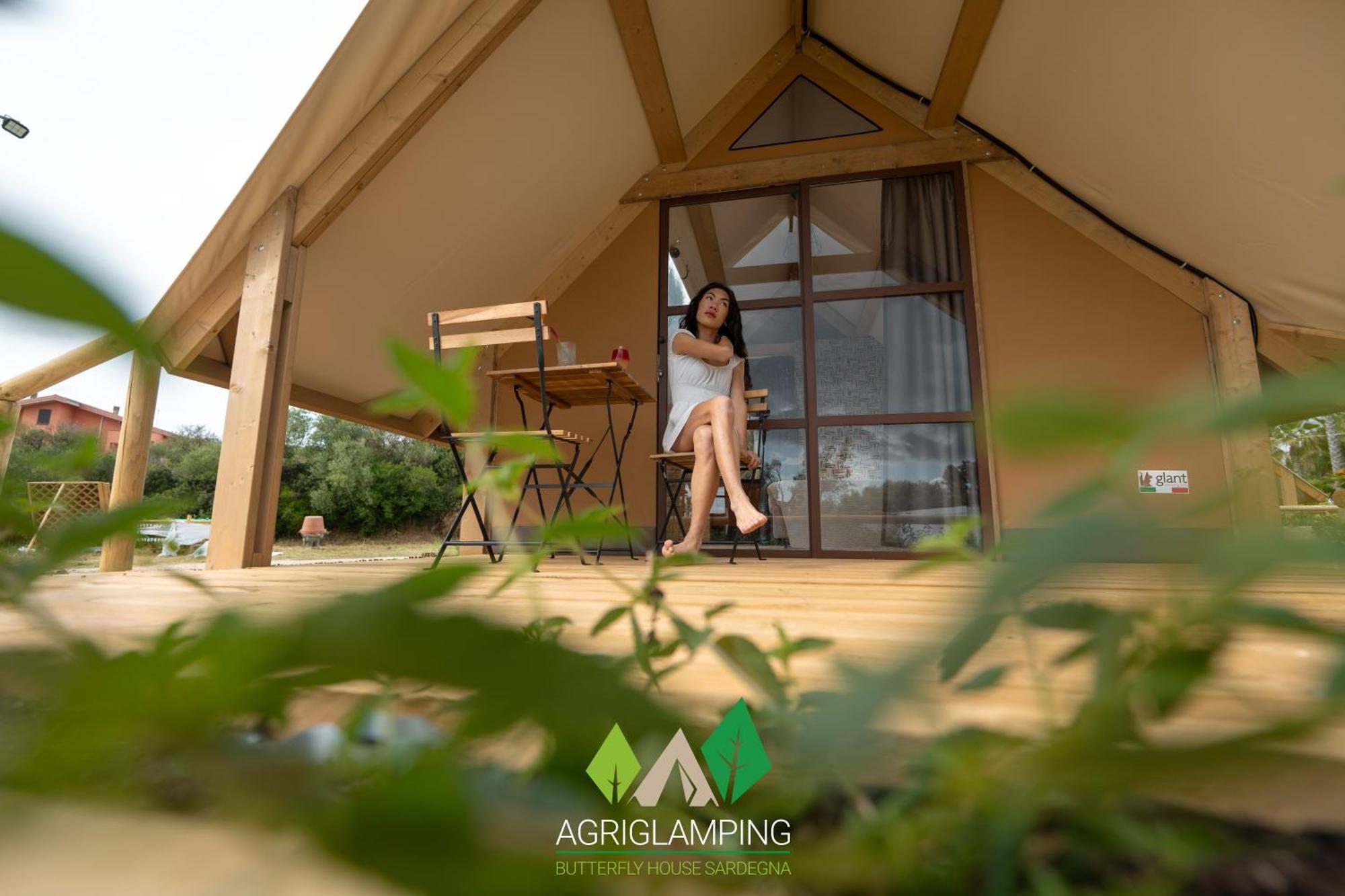 Agriglamping Butterfly House Sardegna Hotel ออลเมโด ภายนอก รูปภาพ